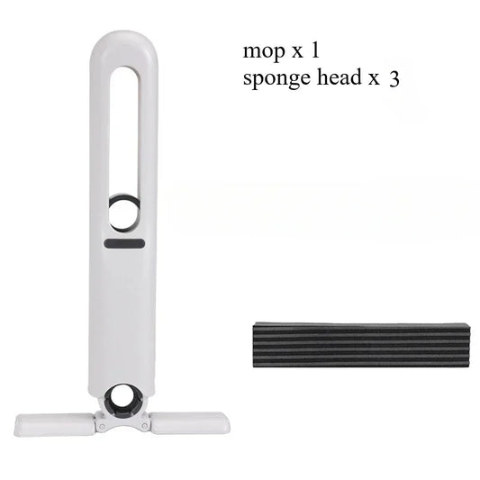 Purilite Select Mini Sponge Mop Portable Absorbent Cleaning Mop | One-Hand Operation | Replaceable Sponge Head | Compact Kitchen Cleaning Tool