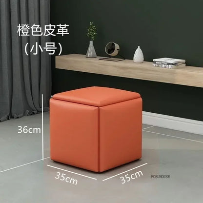 Purilite Select Modern 5-in-1 Rubik's Cube Sofa Stool