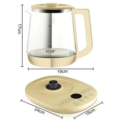 Purilite Select 1.5L Electric Glass Health-Preserving Pot