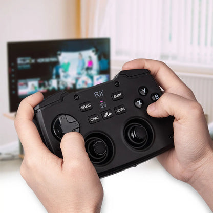 Purilite Select RK707 2.4GHz Wireless Portable Game Controller Keyboard Mouse Combo