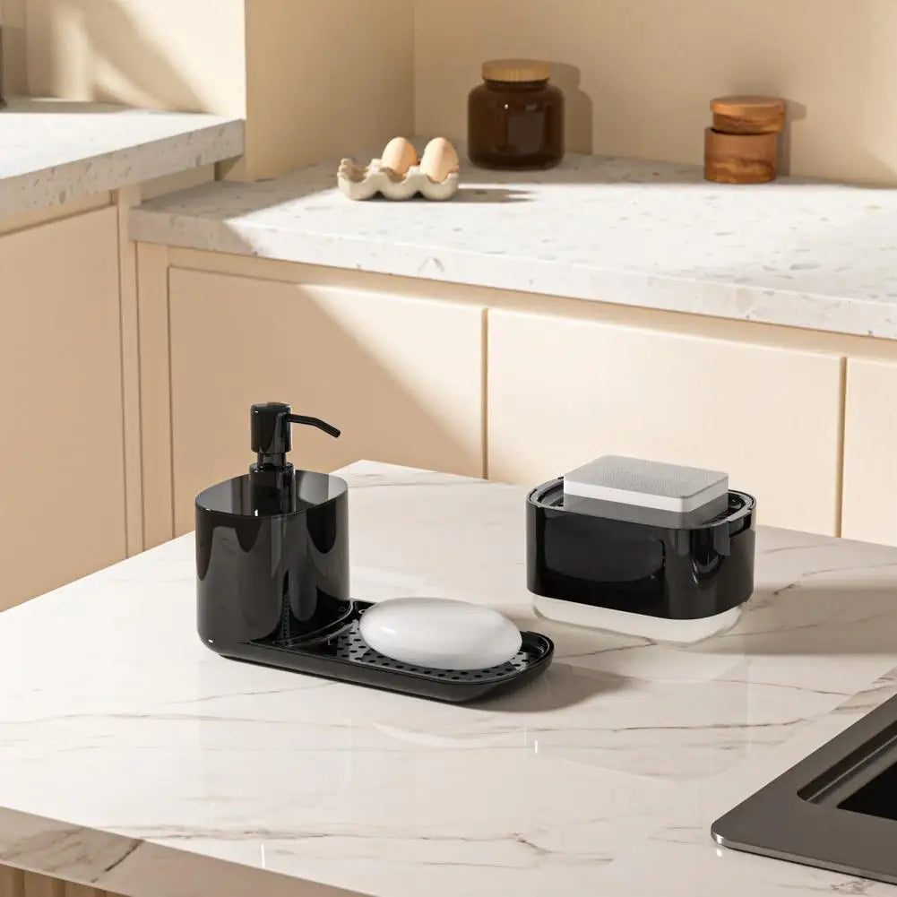 Purilite Select 2-in-1 Kitchen Dish Soap Dispenser with Sponge Holder