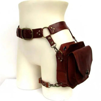 Purilite Select Medieval-Inspired PU Cross-Leg Bag