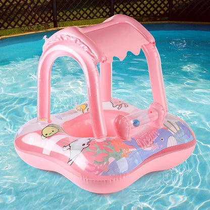 Purilite Select: Baby & toddler pool float with canopy