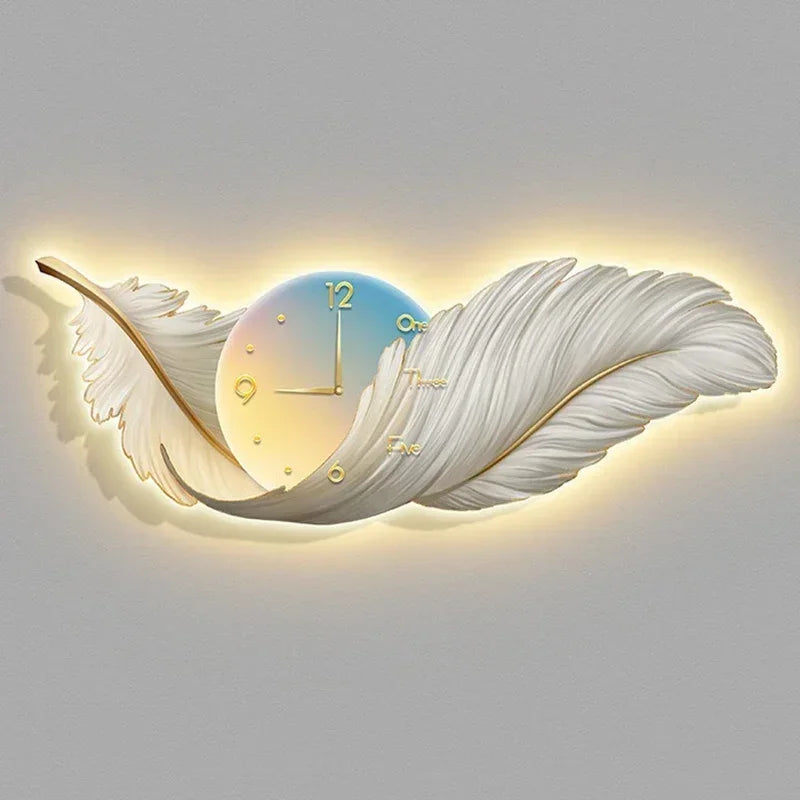 Purilite Select Luxury Canvas LED Wall Clock