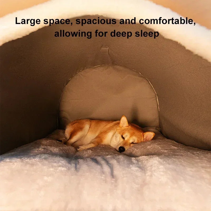 Purilite Select Warm Detachable Dog & Cat Sleeping Bed