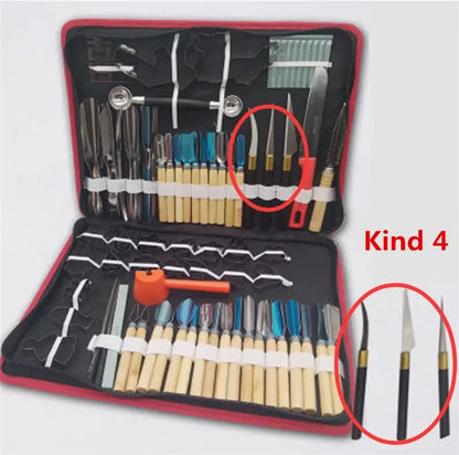 Purilite Select 80pcs Culinary Chef Carving Tool Set