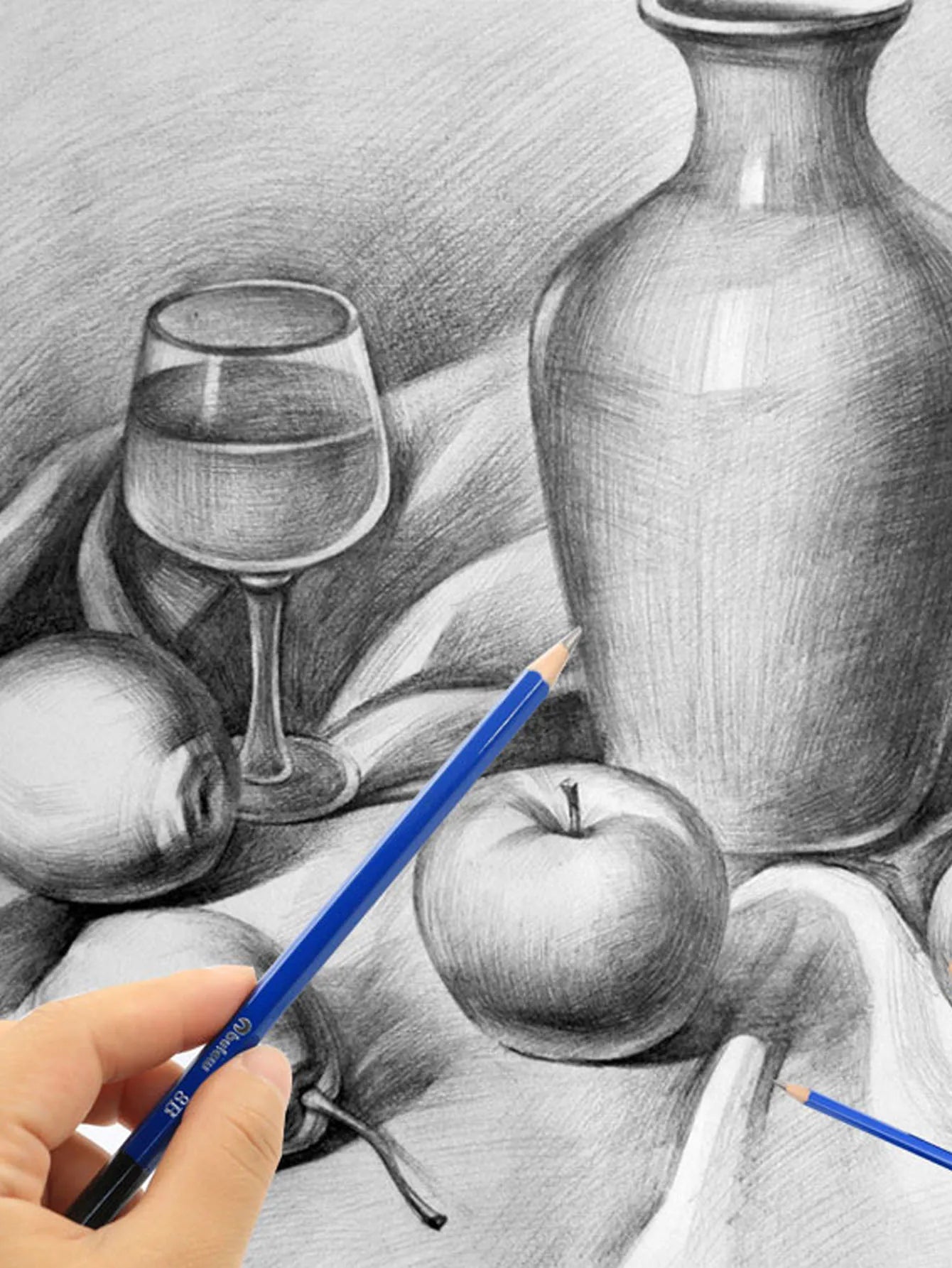 Purilite Select 83-Pack Diverse Art Pencils & Sketching Art Set for Beginners, Professionals, Teens & Adults