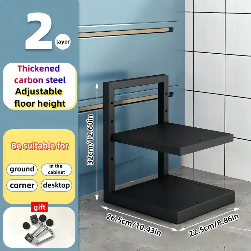 Purilite Select Adjustable Pot Rack Organizer