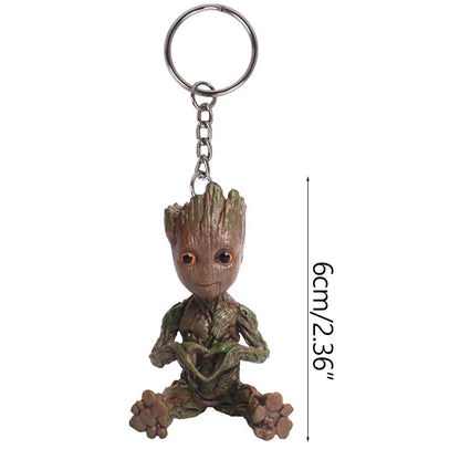 Purilite Select Groot Anime Figure Keychain