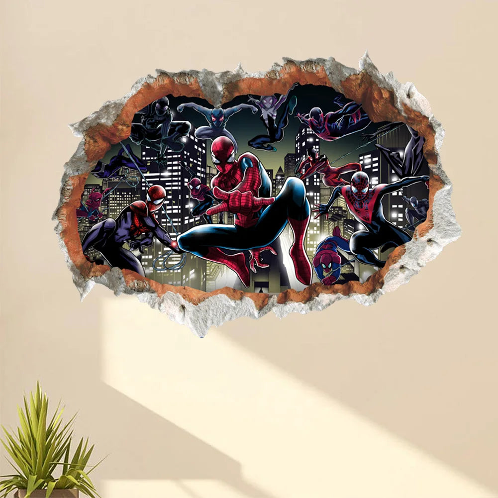 Purilite Select 3D Spiderman Wall Sticker