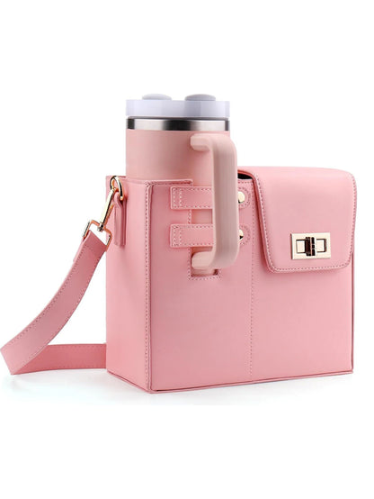 Purilite Select Crossbody Water Bottle Bag | Portable Shoulder Water Cup Protection Pouch | Outdoor Travel Storage Bag