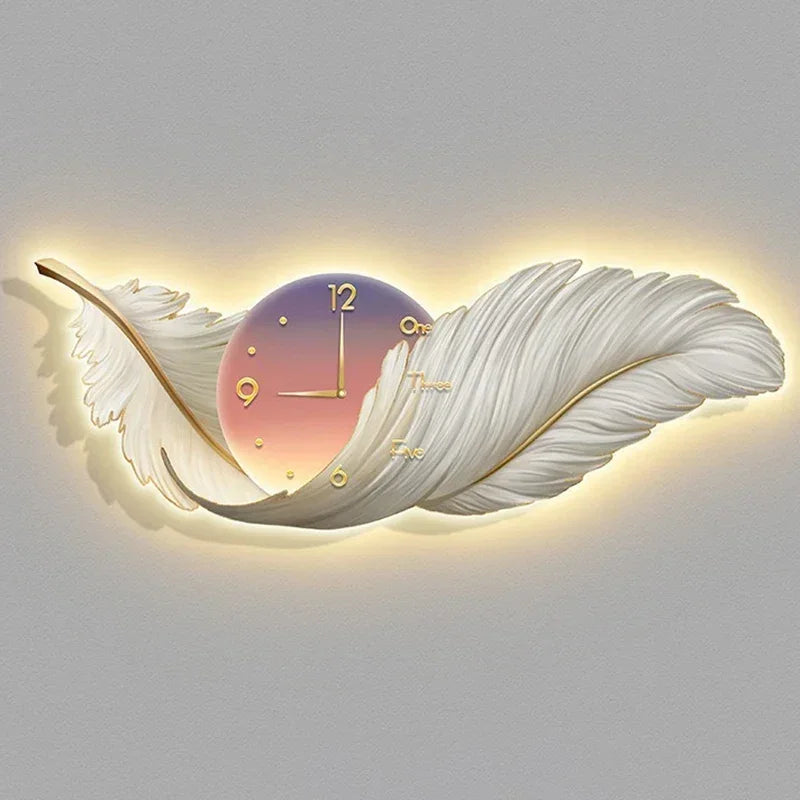 Purilite Select Luxury Canvas LED Wall Clock