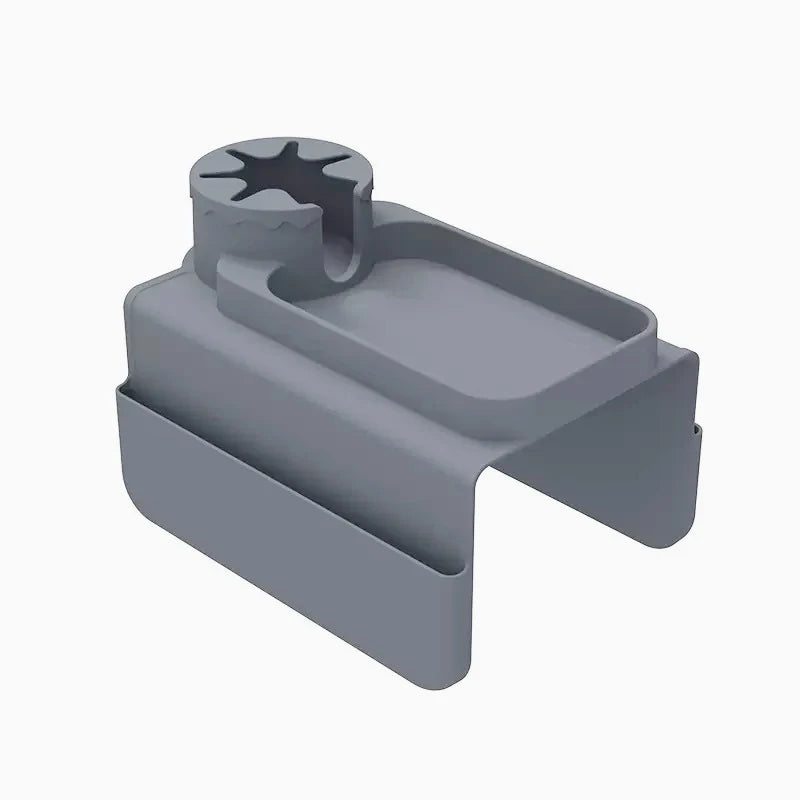 Purilite Select Silicone Coaster Sofa Cup Holder Tray | Sofa Armrest Storage Box | Side Pocket for Remote & Beverage