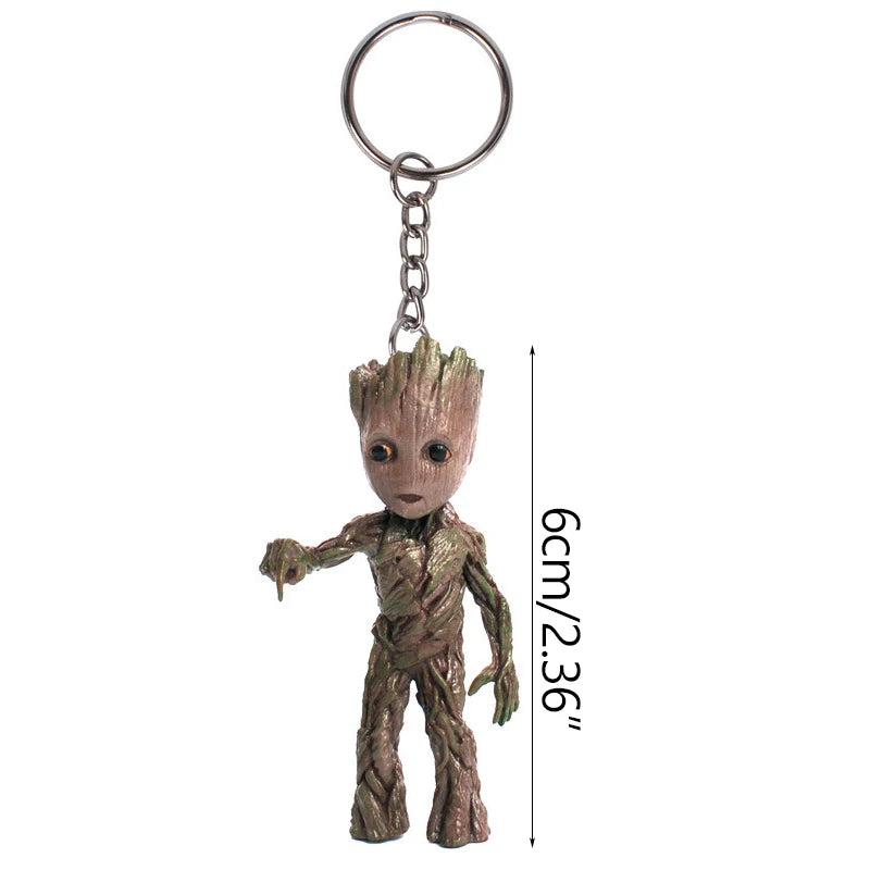 Purilite Select Groot Anime Figure Keychain