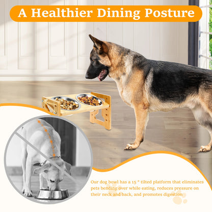 Purilite Select Elevated Dog & Cat Bowls
