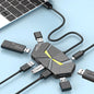 Purilite Select 0.6CM/1.2M 7-Port USB2.0 Hub