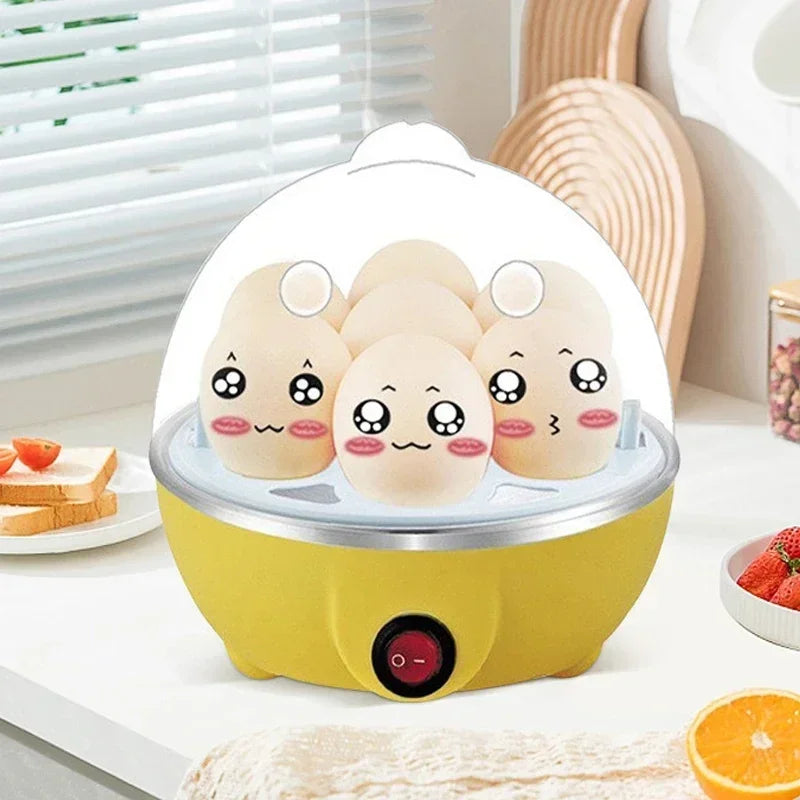 Purilite Select Electric Egg Boiler and Multifunctional 7 Egg Steamer with Auto Shut Off