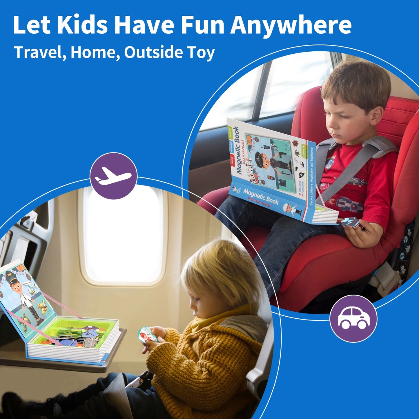 Purilite Select Funny Children’s Intelligent Magnetic Book