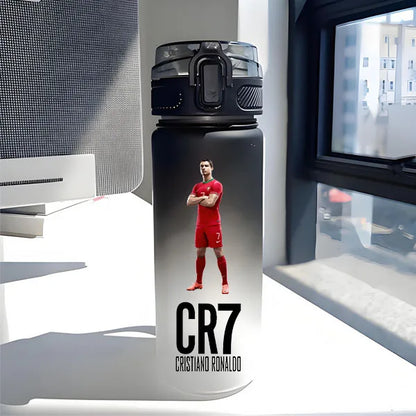 Purilite Select CR7 Football Star Straw Water Bottle