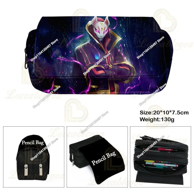 Purilite Select 3PCS Fortnite School Bag Set