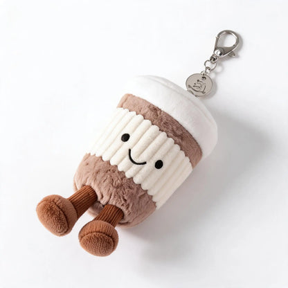 Purilite Select Plush Keychain Decorative Pendant Soft PP Cotton Collectible Accessory (Set of 5)