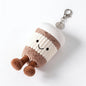 Purilite Select Plush Keychain Decorative Pendant Soft PP Cotton Collectible Accessory (Set of 5)