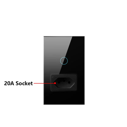 Purilite Select Smart Light Switch; 20A Wall Socket