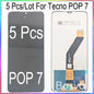 Purilite Select LCD Display + Touch Screen Assembly for Tecno POP 7 – Wholesale Lot of 5 Pieces