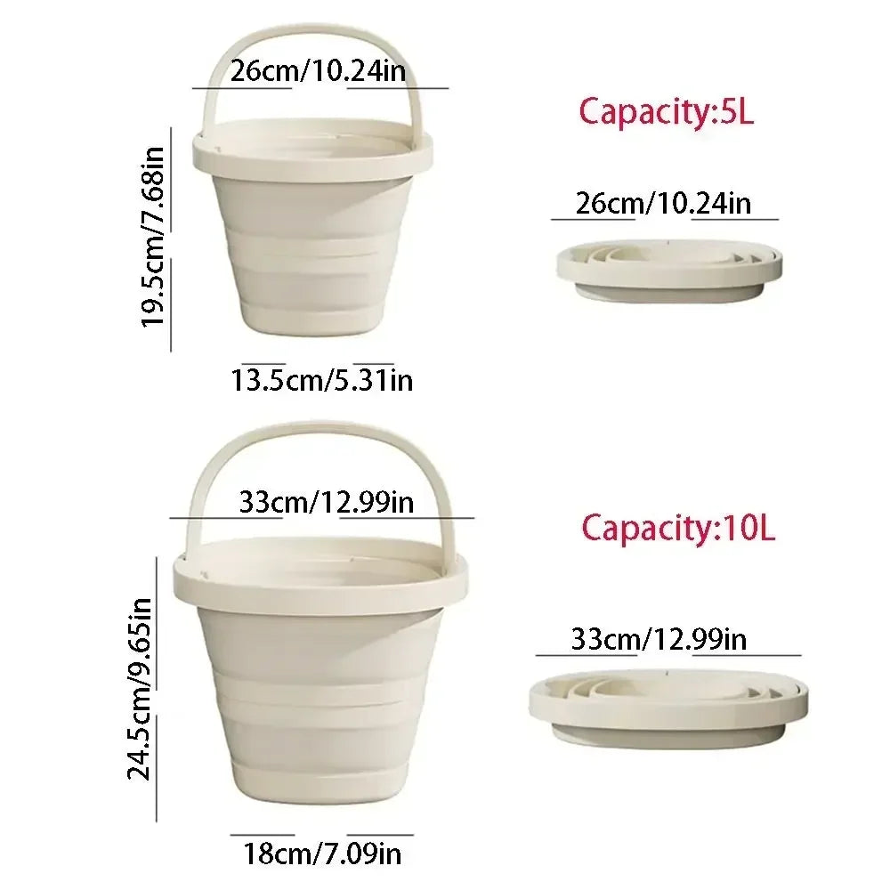 Purilite Select Versatile Folding Water Bucket