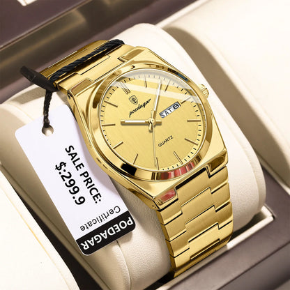 POEDAGAR Luxury Men’s Watch