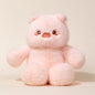 Purilite Select Fluffy Sitting Cattle Plush Toy Soft Stuffed Animal Doll Cozy PP Cotton Companion Gift for Kids & Home Decor