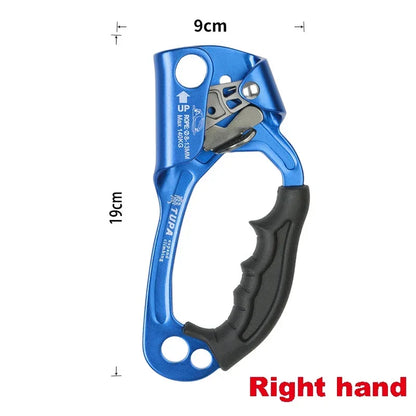 Purilite Select Professional SRT Hand Ascender | Left & Right Hand Rope Climbing Device | Outdoor Mountaineering Tool
