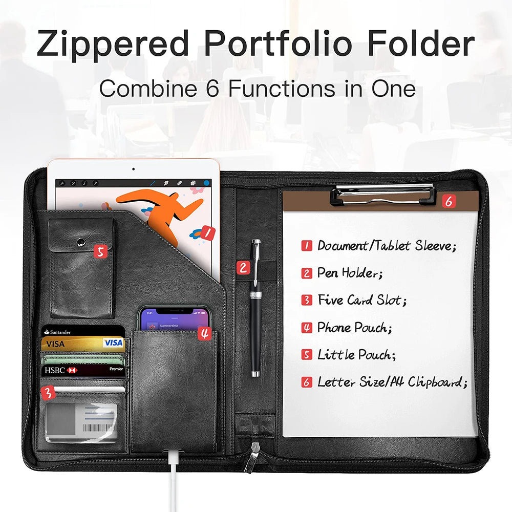 Purilite Select Multifunctional A4 Conference Folder