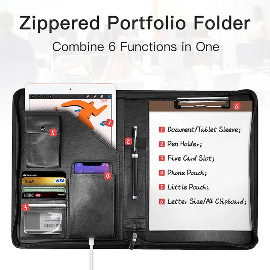 Purilite Select Multifunctional A4 Conference Folder