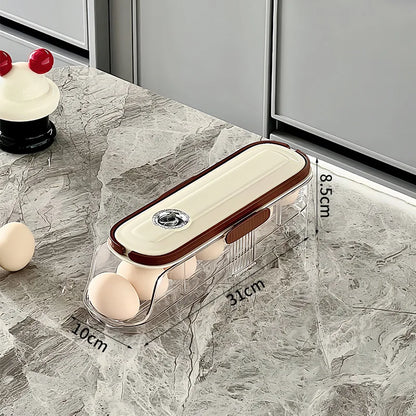 Purilite Select Household Multi-Layer Automatic Rolling Egg Storage Box