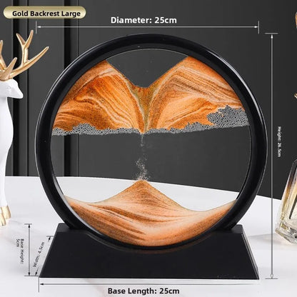 Purilite Select Creative Sandflow Art Clock