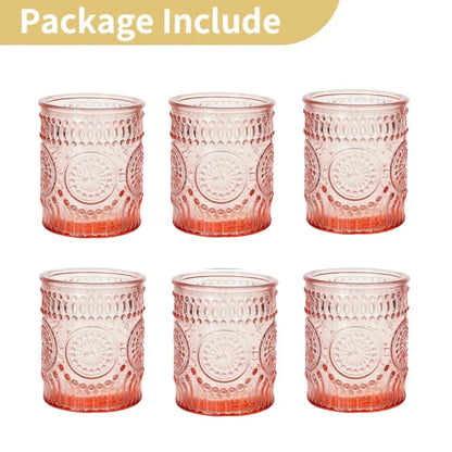 Purilite Select 6/12Pcs Votive Glass Candle Holders