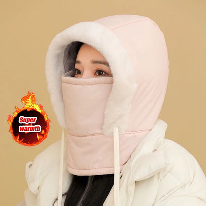 Purilite Select | Thermal Balaclava Scarf 3-in-1 | Winter Windproof Hood Hat | Plush Neck Warmer Face Cover for Outdoor Activities