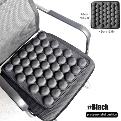 Purilite Select 3D Air Cushion Seat Pad | Office Chair & Car Seat Cushion | Breathable Comfort Support Cushion | (45x45cm)