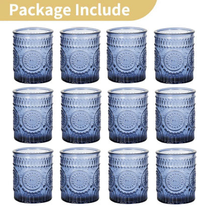 Purilite Select 6/12Pcs Votive Glass Candle Holders