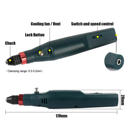 Purilite Select 12V 24W Mini Electric Drill