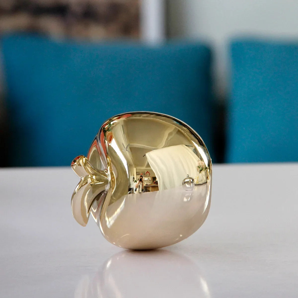 Purilite Select Gold Apple Ceramic Statue