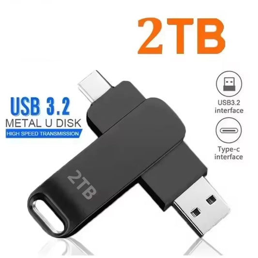 Purilite Select USB 3.2 High-Speed Metal Flash Drive, Portable Waterproof USB Memory Stick for PC, Laptop & Data Storage
