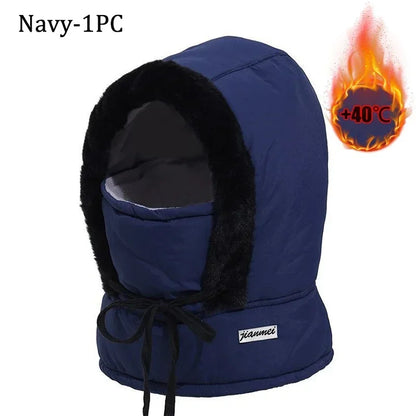 Purilite Select | Thermal Balaclava Scarf 3-in-1 | Winter Windproof Hood Hat | Plush Neck Warmer Face Cover for Outdoor Activities
