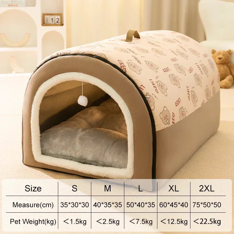 Purilite Select Warm Detachable Dog & Cat Sleeping Bed