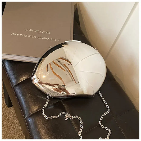 Purilite Select Designer Shell Clutch Bag