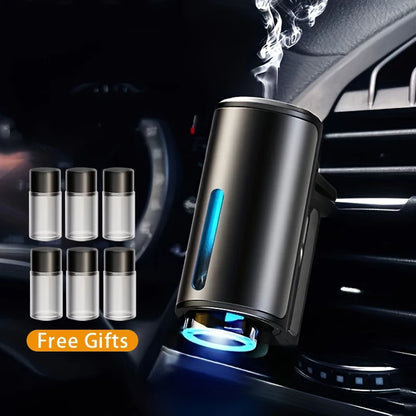 Purilite Select Electric Auto Aroma Diffuser – Car Air Vent Essential Oil Mist Freshener & Aromatherapy