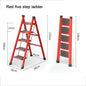 Purilite Select Folding Lightweight Step Ladder | Portable Kitchen Step Stool | Anti-Slip Pedal Ladder for Adults | Multi-Functional Closet Stool