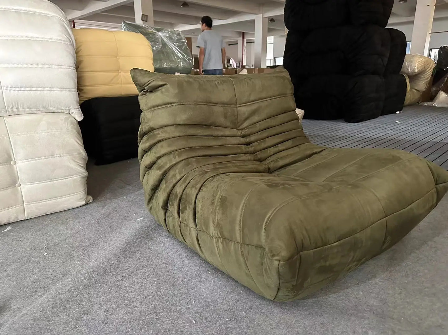 Purilite Select Caterpillar Lazy Single Sofa Chair