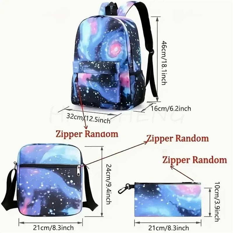 Purilite Select Hunters 3PCS School Bag Set